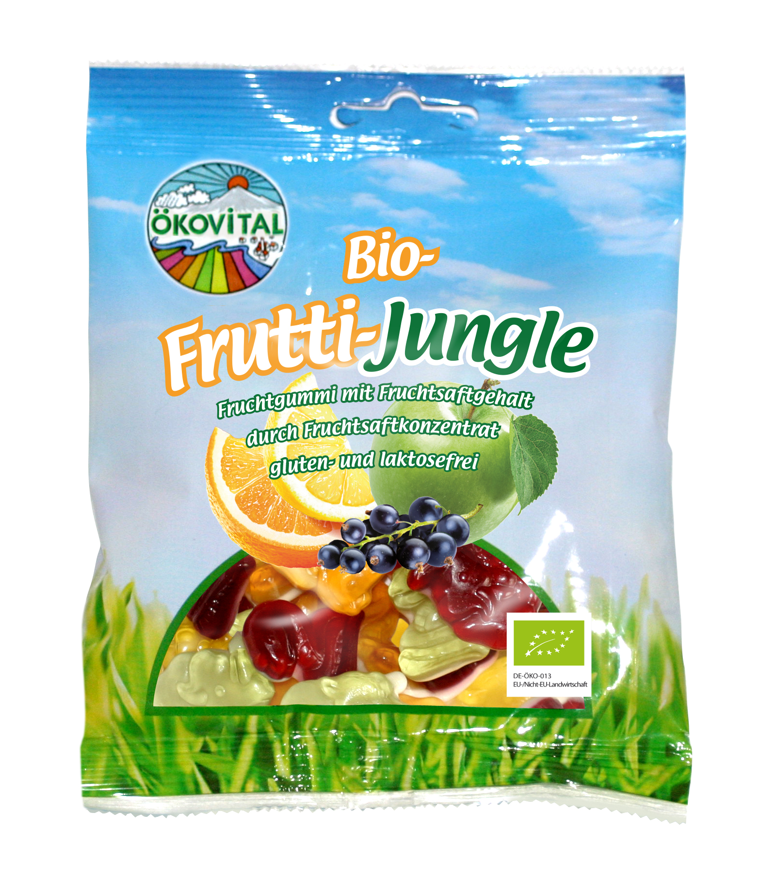 Verpackte Frutti-Jungle