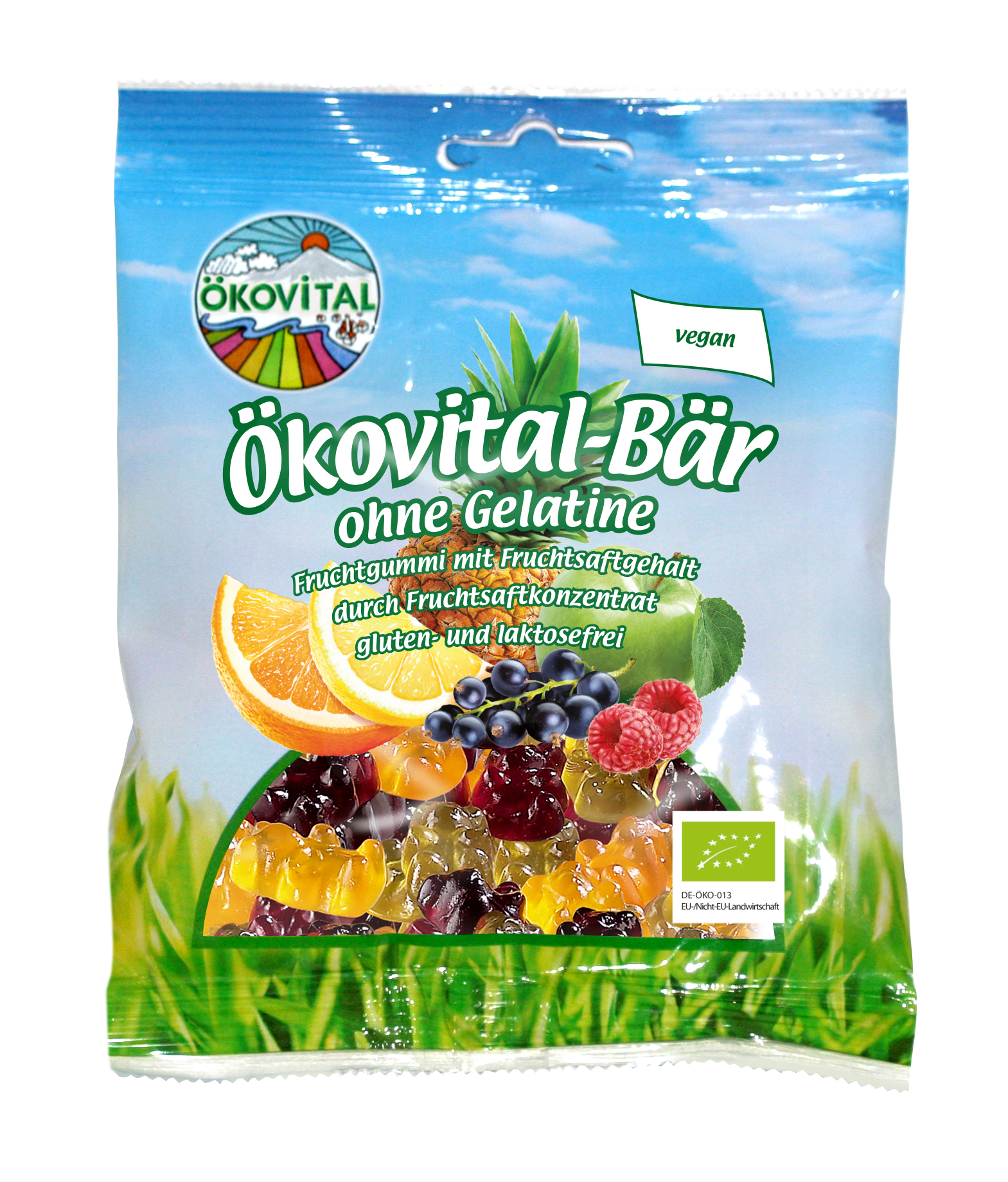 Verpackte Ökovital-Bären