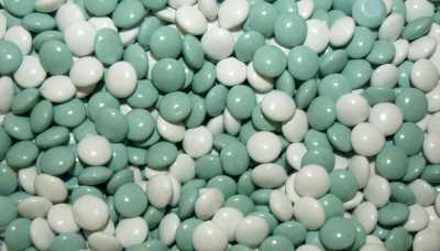 Unverpackte Peppermint-Chocolate-Dragees