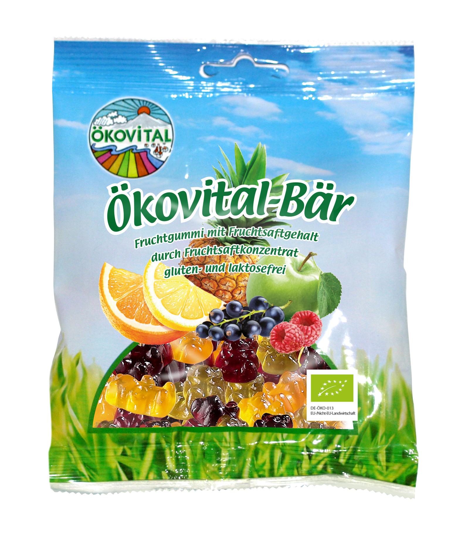Verpackte Ökovital-Bären