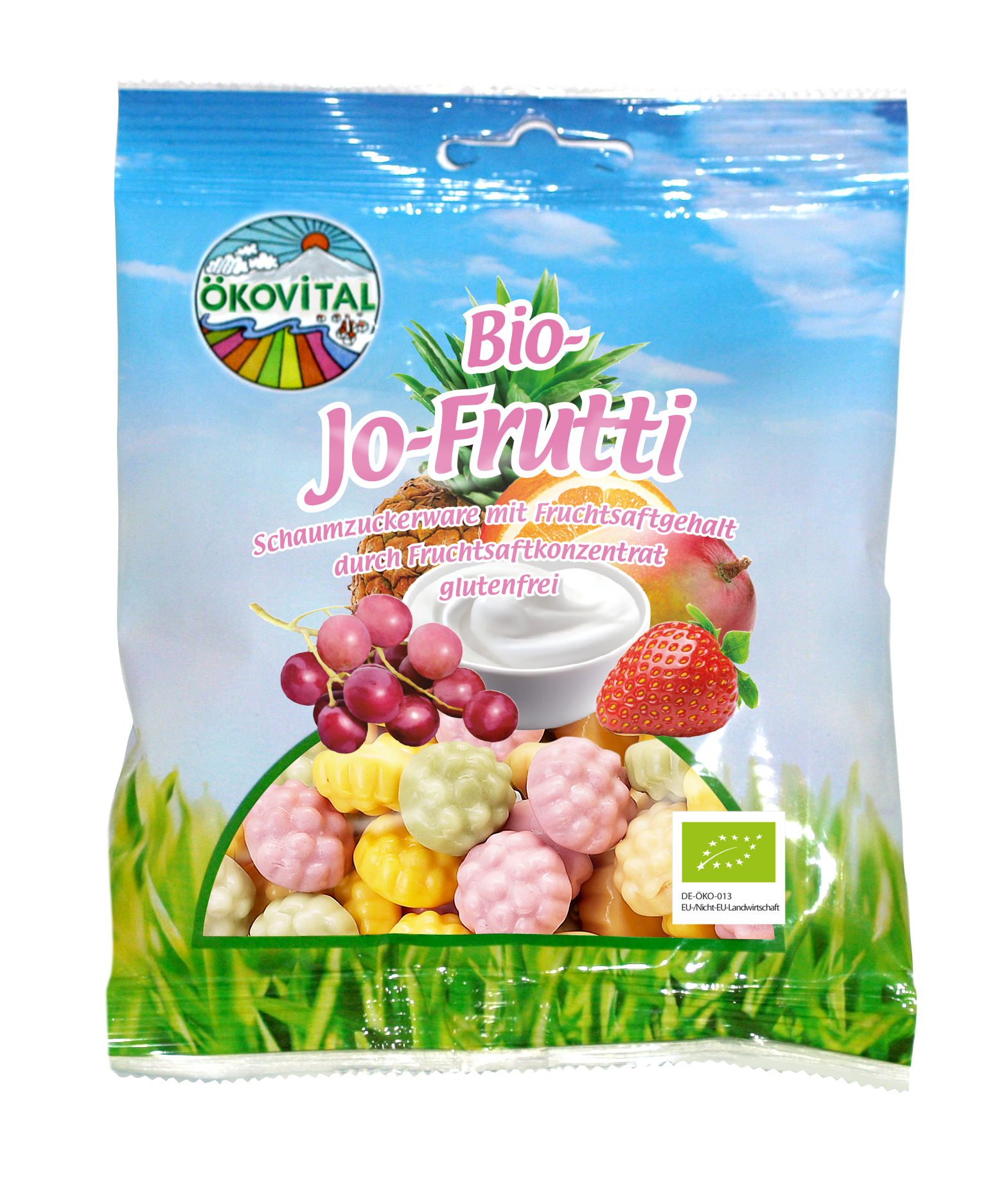 Verpackte Jo-Frutti