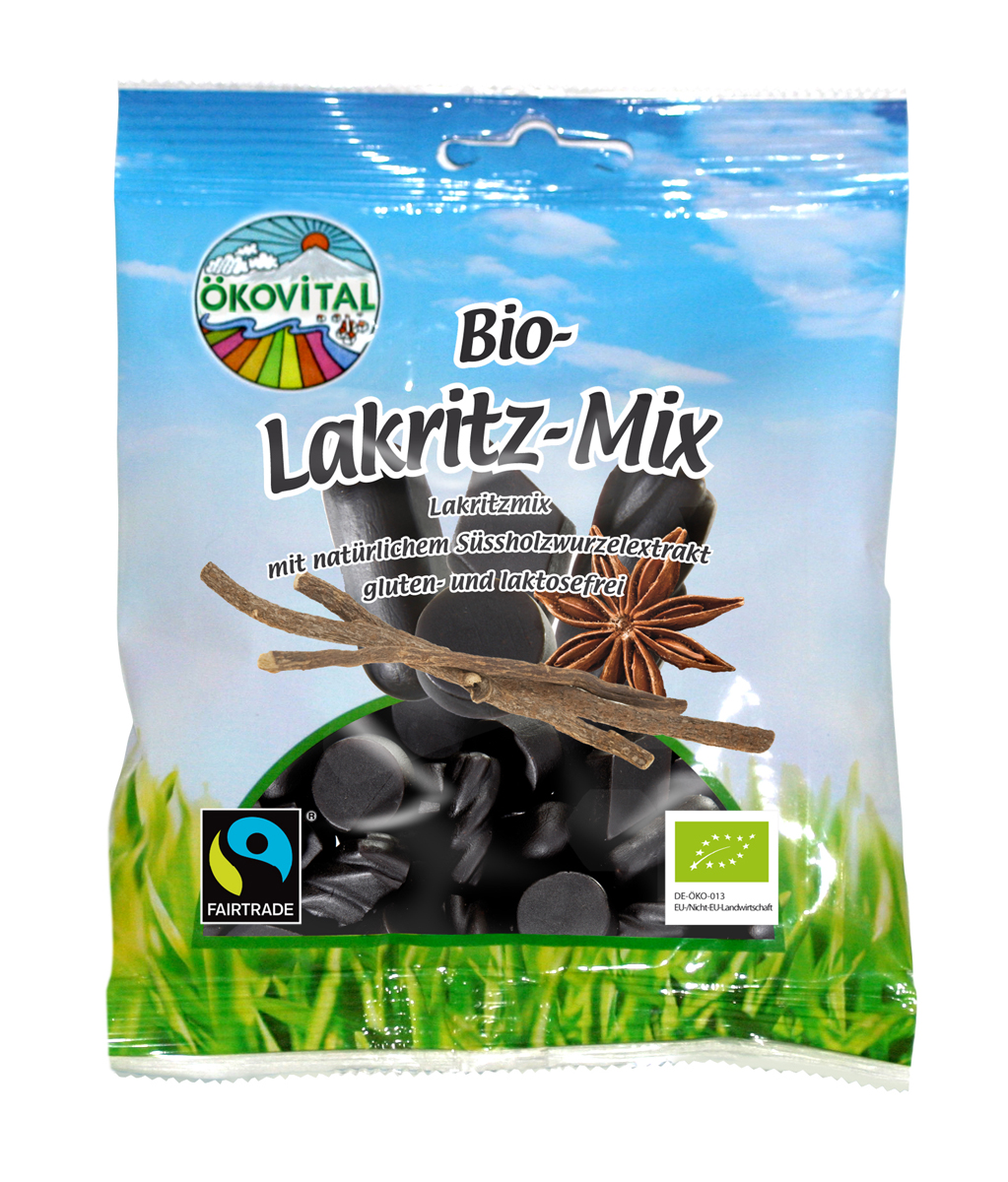 Verpackter Lakritzmix